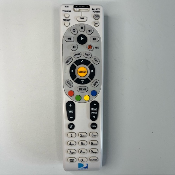 Pre-Owned DirecTV RC66 Remote. Good used condition. See photos. No corrosion! - Picture 2 of 8
